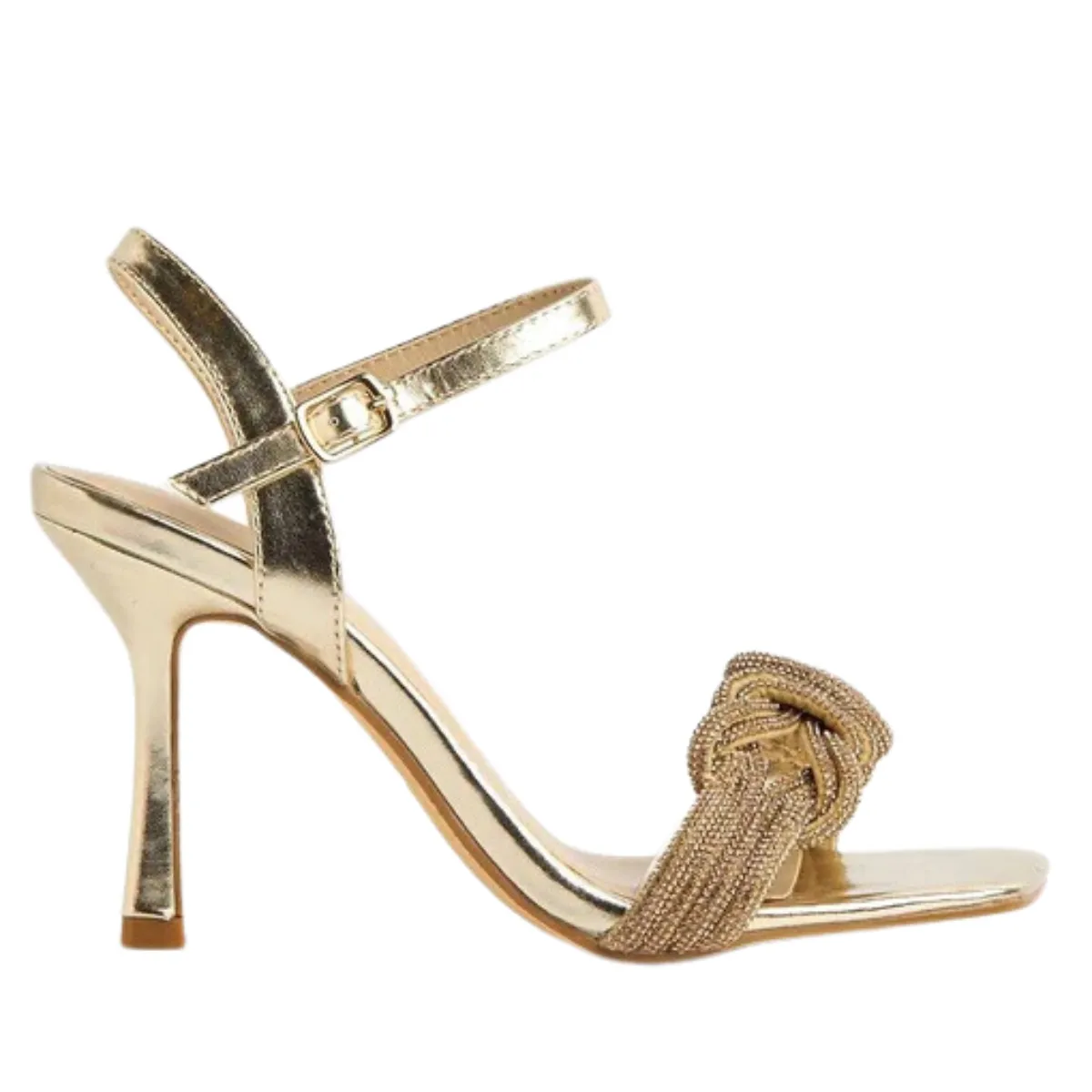 SANIYA DIAMANTE TOE HEELED SANDALS