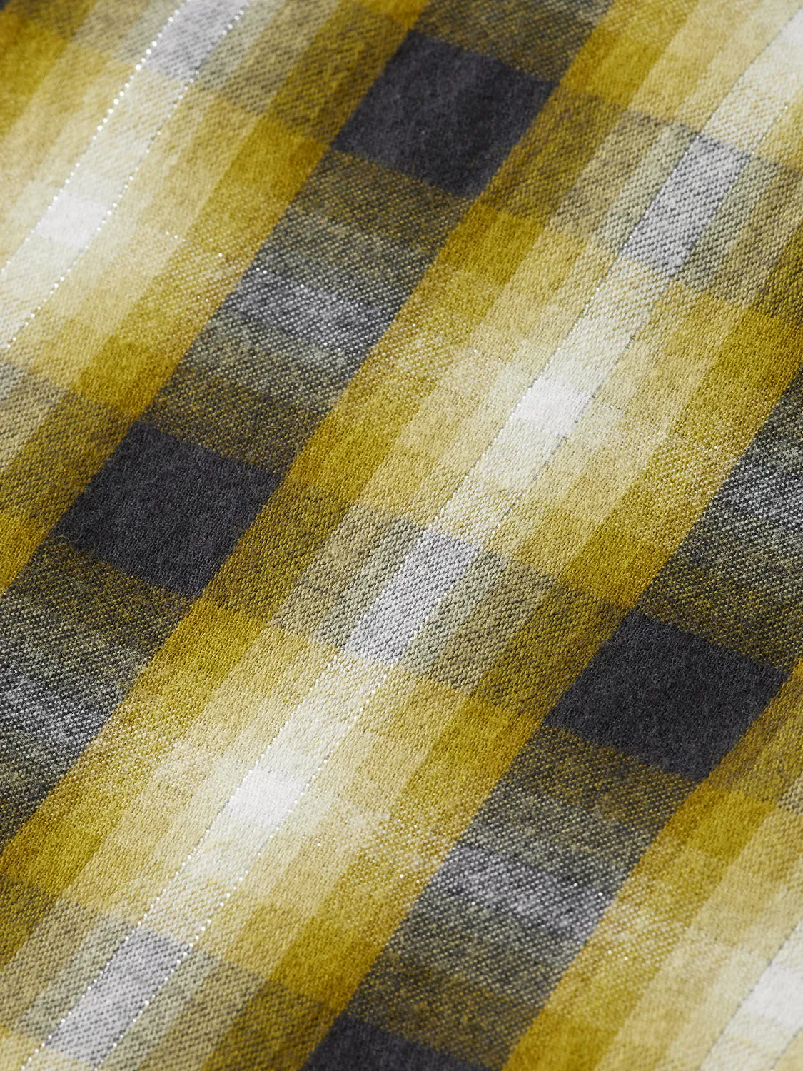 Scotch & Soda Flannel Mini Wrap Dress