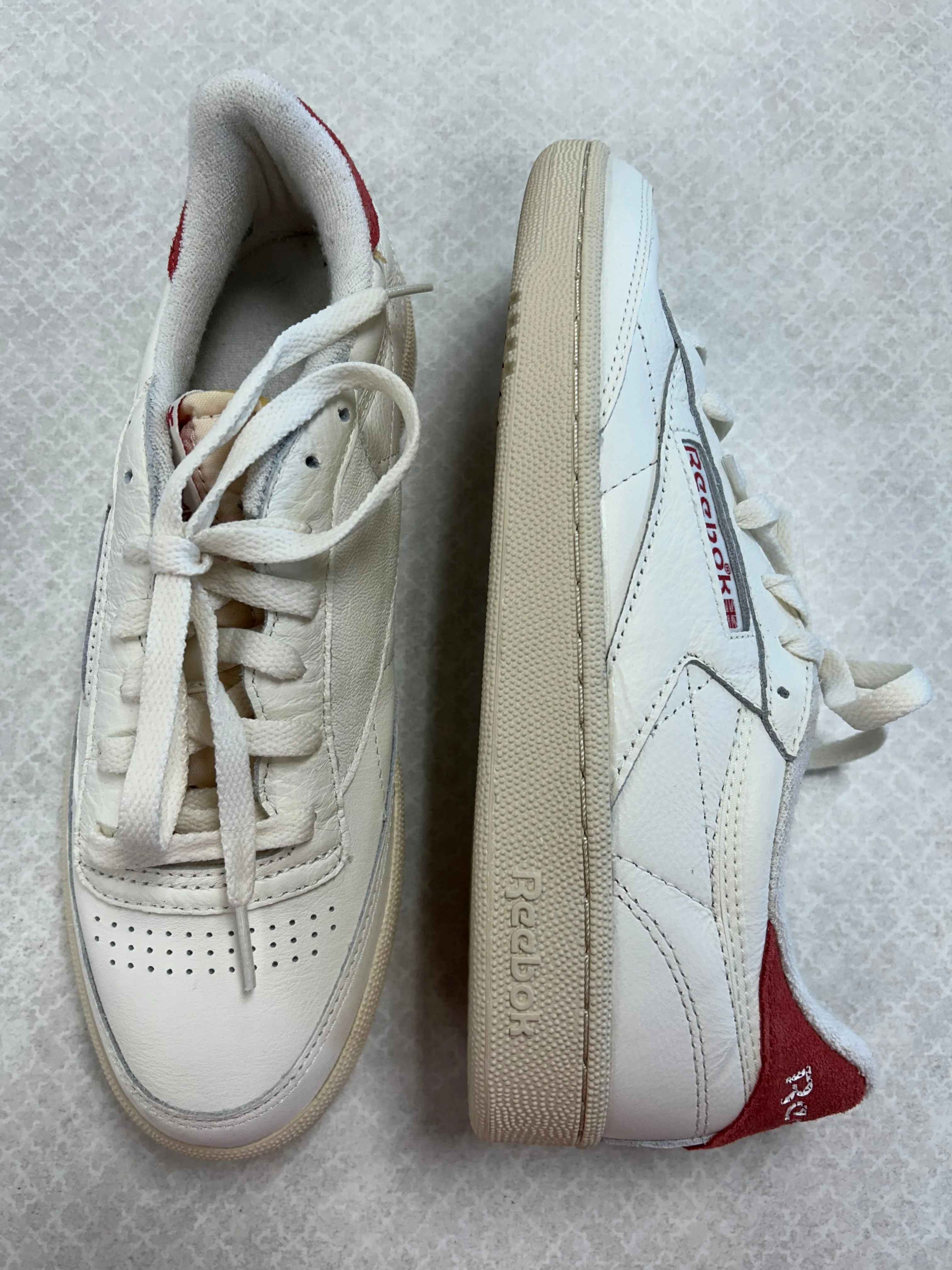 Shoes Sneakers By Reebok In Cream, Size:9