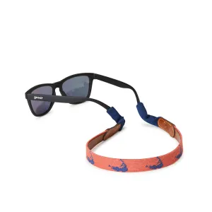 Smathers & Branson Nantucket Island Needlepoint Sunglass Straps - Red