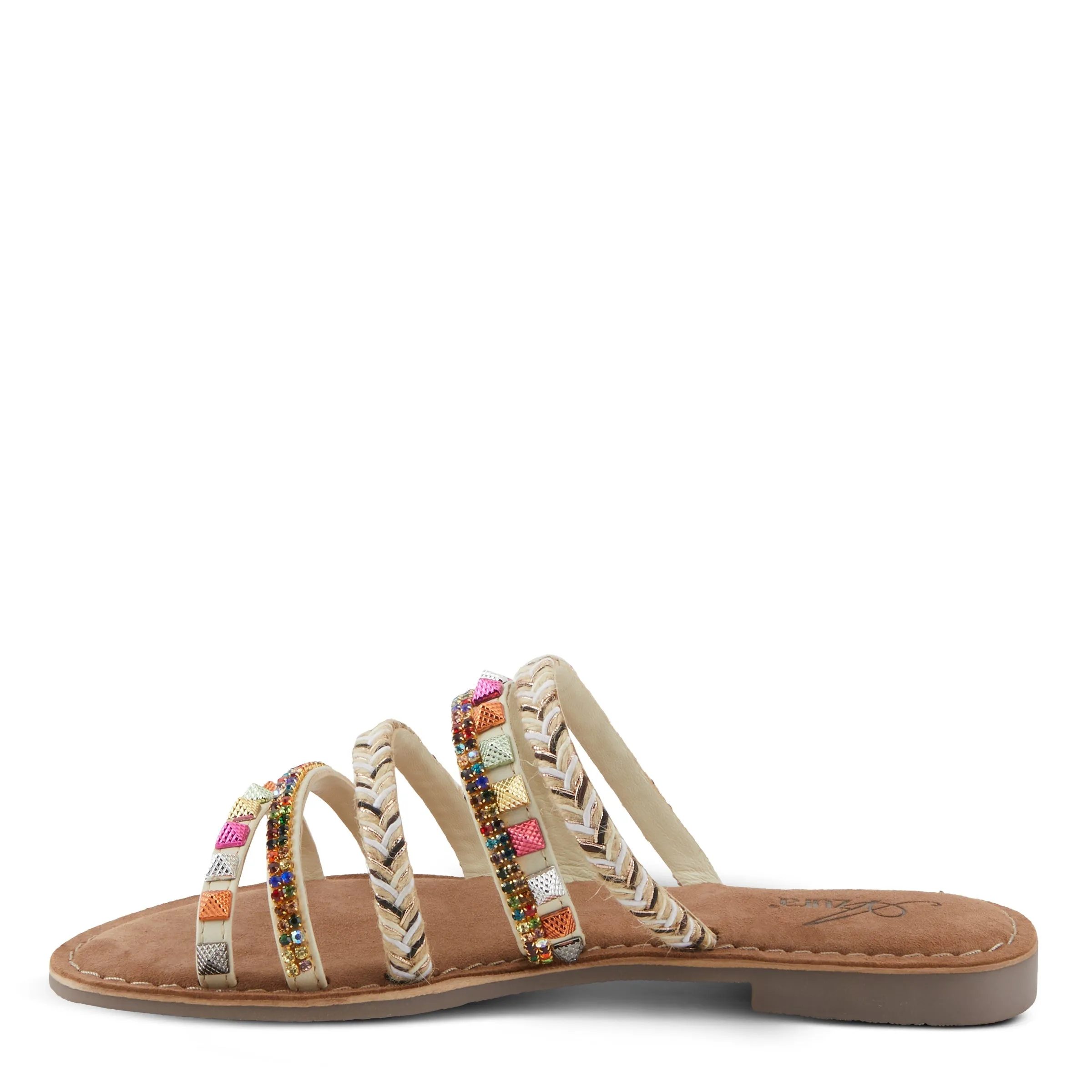 Spring Step Shoes  Azura Intoxicate Sandals Women’s Textile Leather Suede