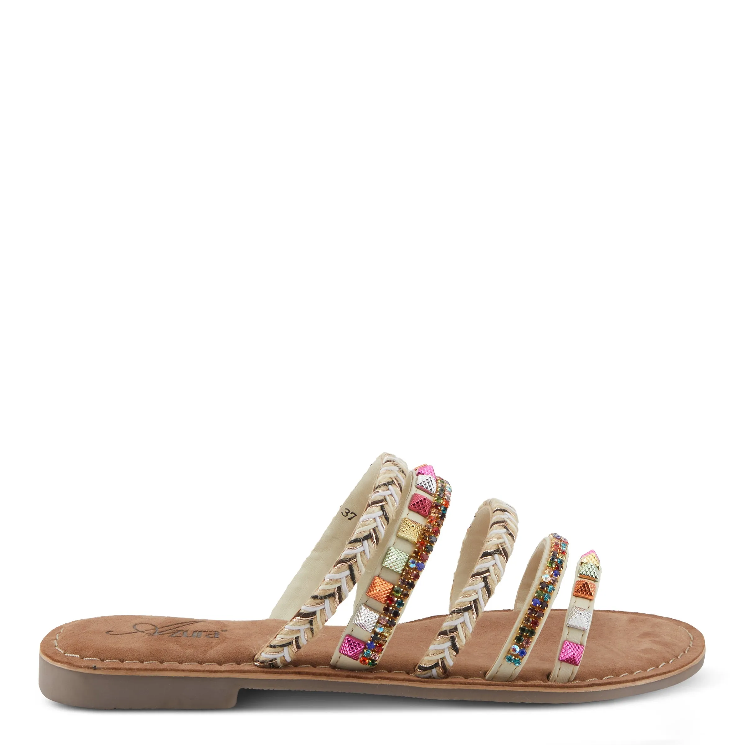 Spring Step Shoes  Azura Intoxicate Sandals Women’s Textile Leather Suede