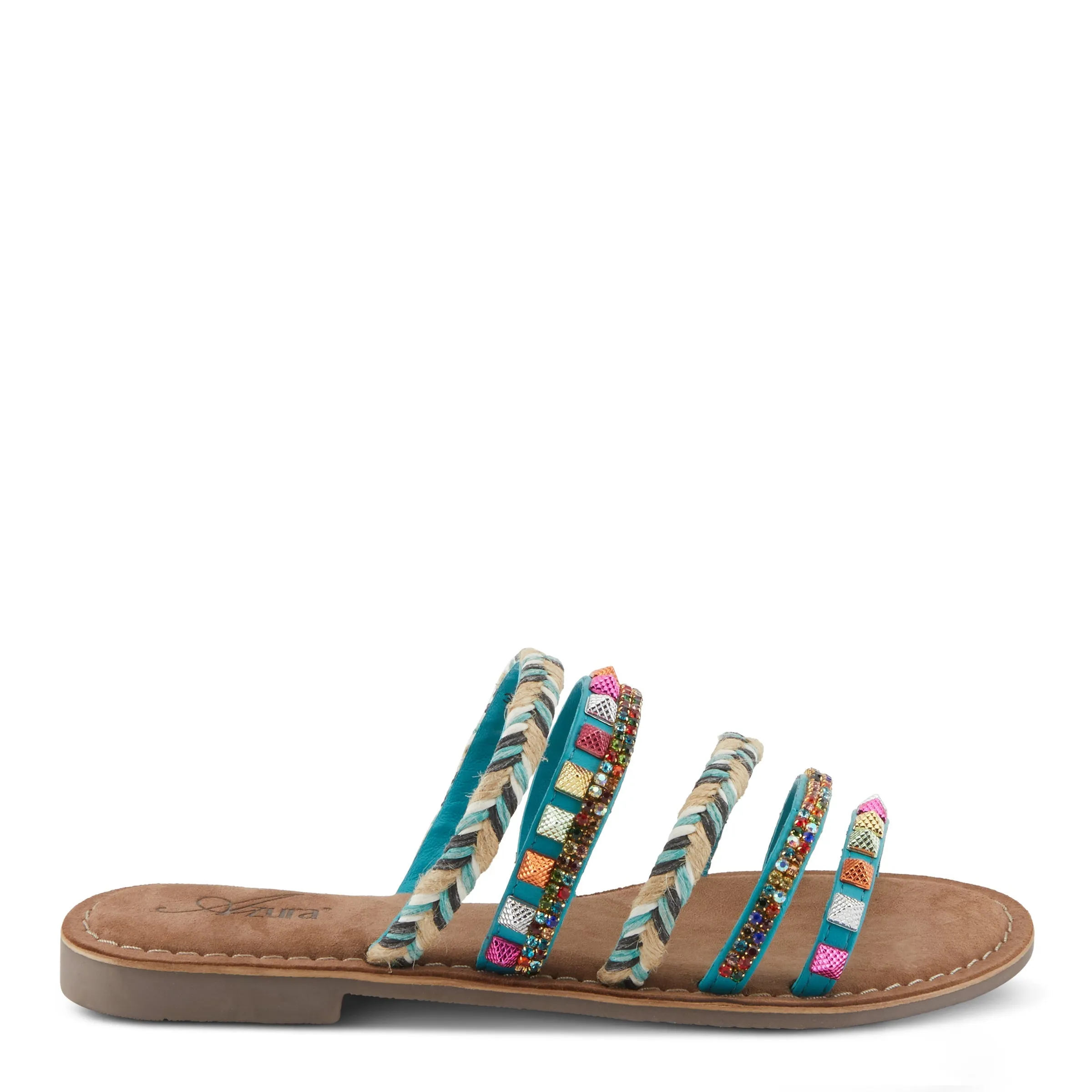 Spring Step Shoes  Azura Intoxicate Sandals Women’s Textile Leather Suede