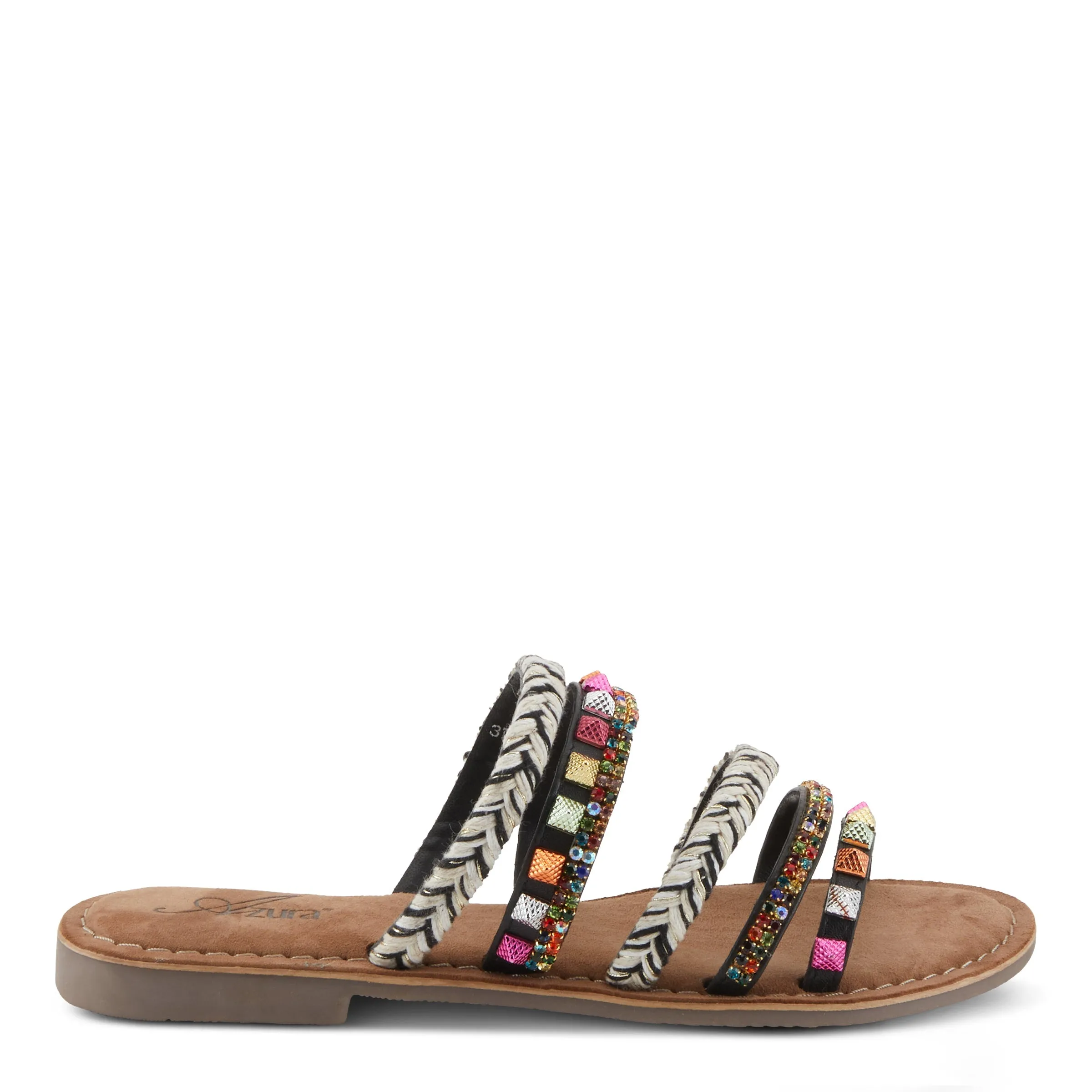 Spring Step Shoes  Azura Intoxicate Sandals Women’s Textile Leather Suede