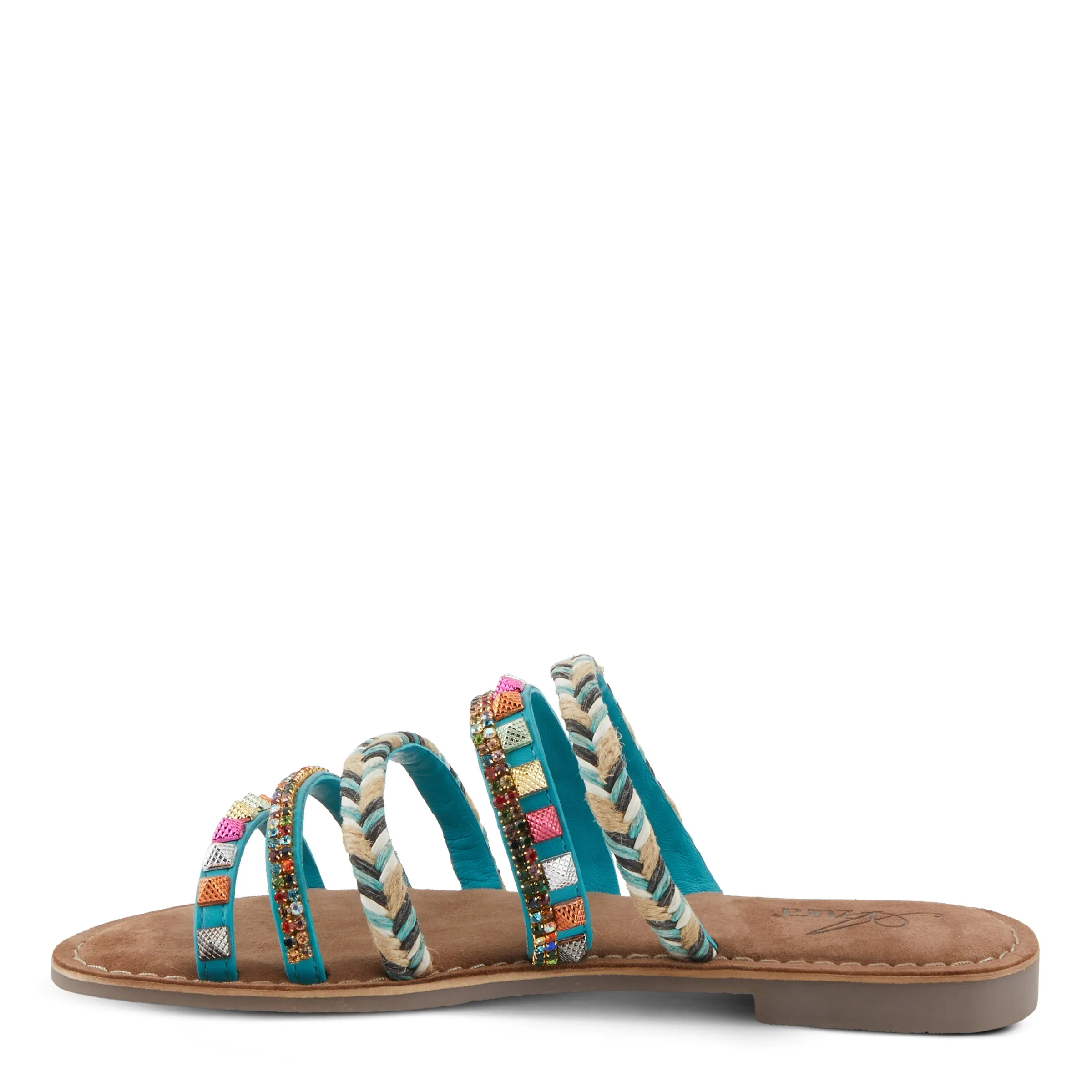 Spring Step Shoes  Azura Intoxicate Sandals Women’s Textile Leather Suede