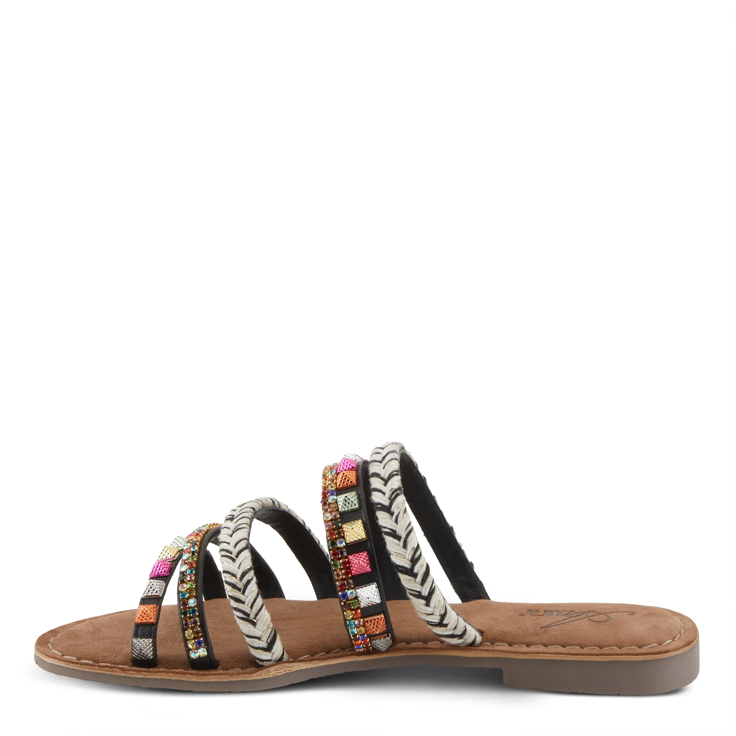 Spring Step Shoes  Azura Intoxicate Sandals Women’s Textile Leather Suede