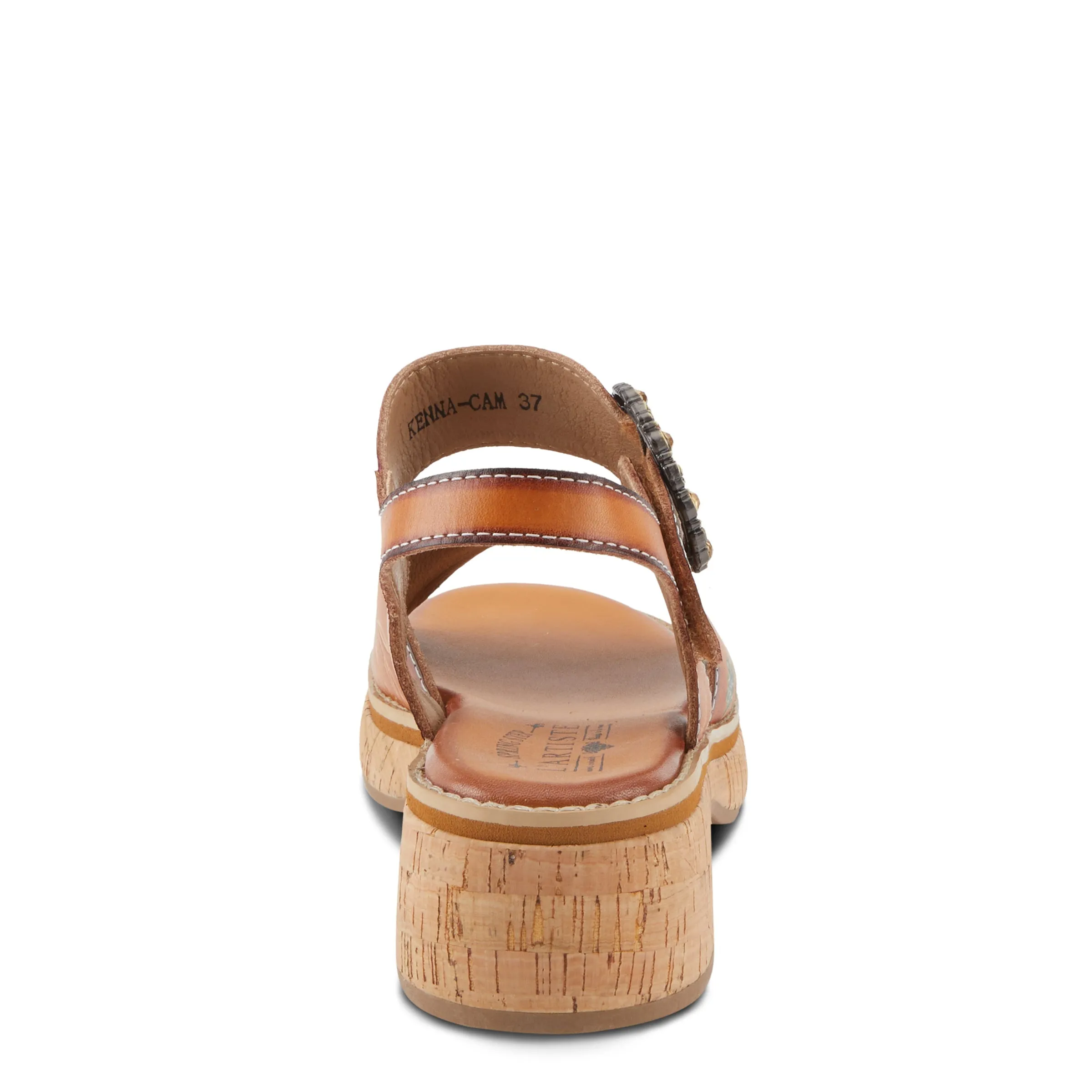 Spring Step Shoes L'Artiste Kenna Sandals Women's Hand Painted Leather