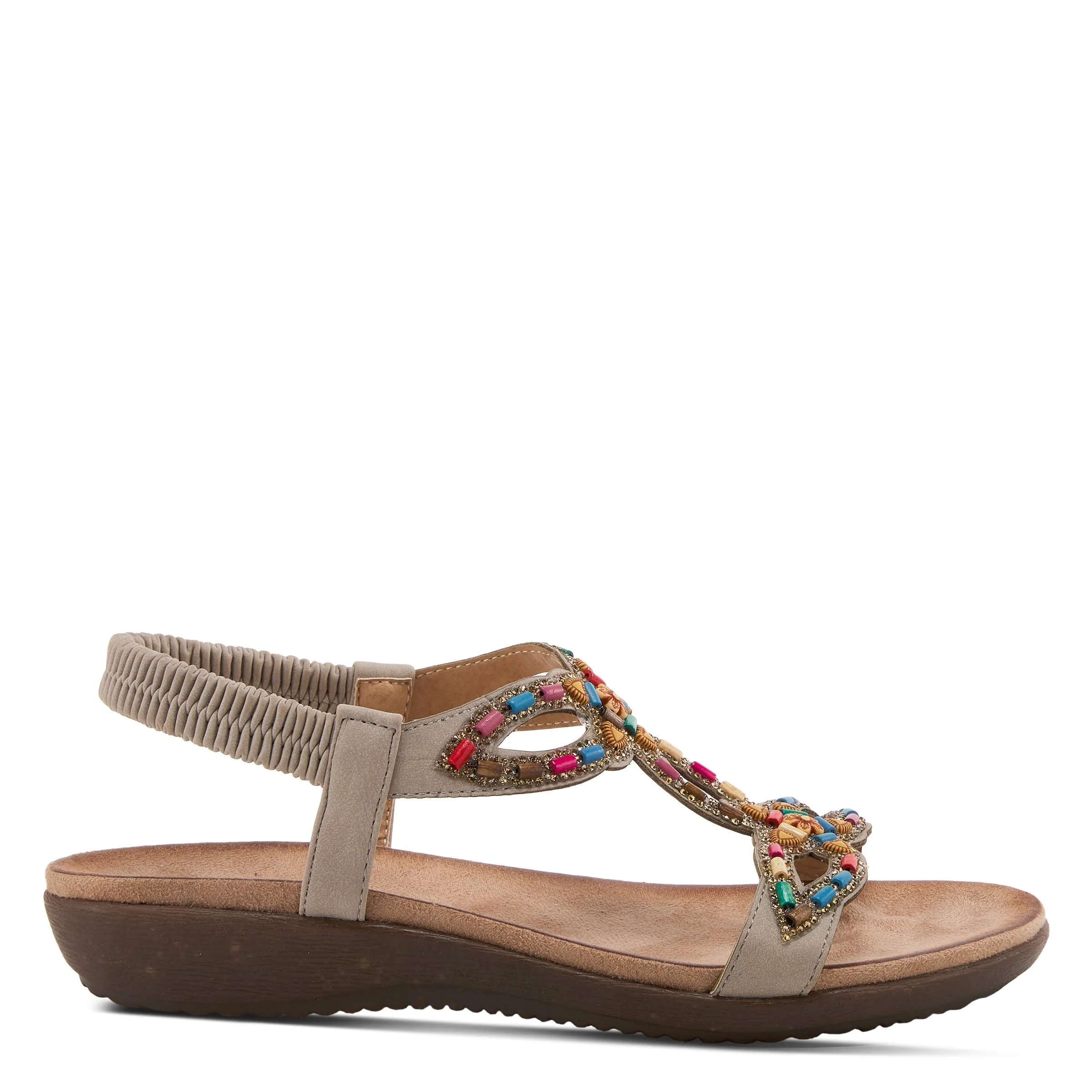 Spring Step Shoes Patrizia Volcanic T Strap Sandals Women’s Vegan