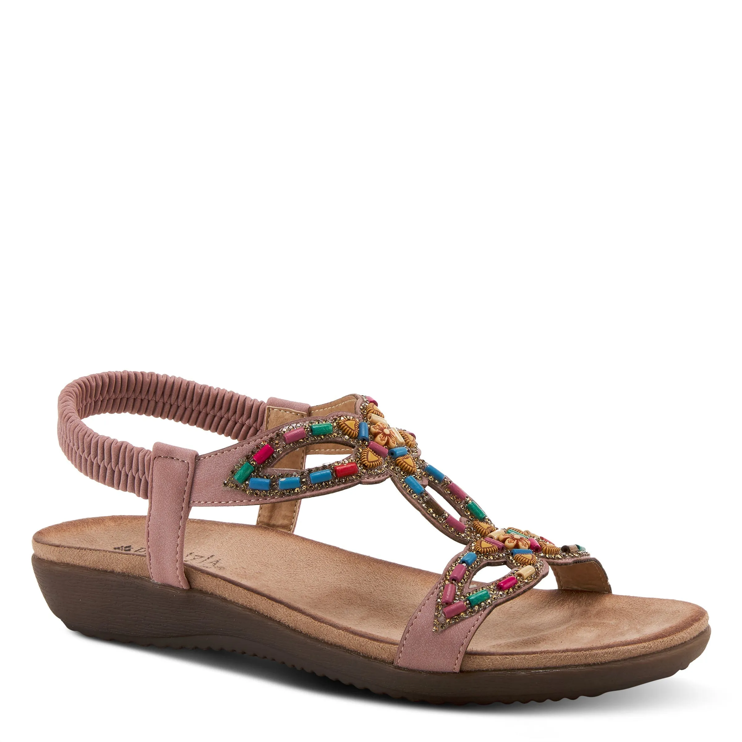 Spring Step Shoes Patrizia Volcanic T Strap Sandals Women’s Vegan