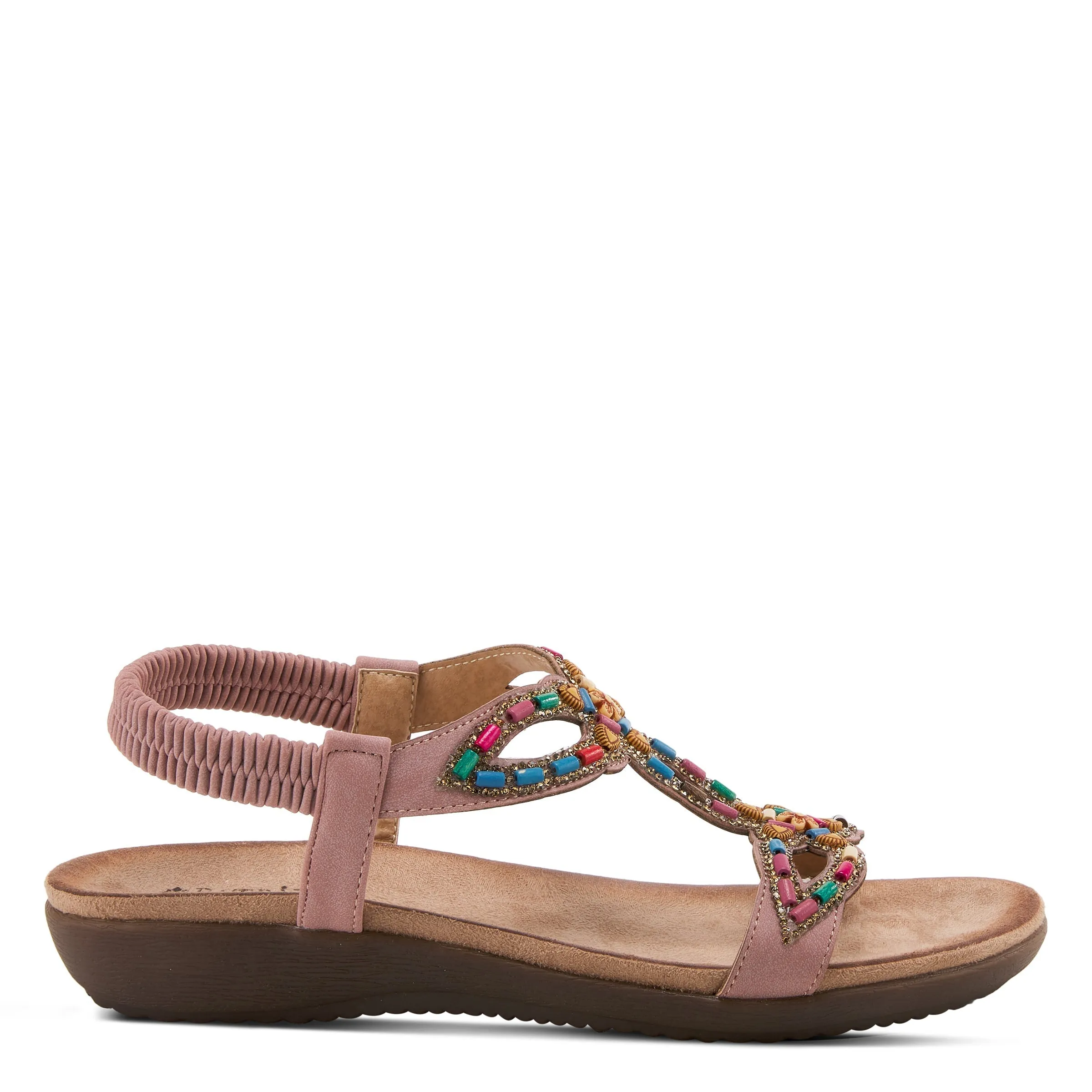 Spring Step Shoes Patrizia Volcanic T Strap Sandals Women’s Vegan