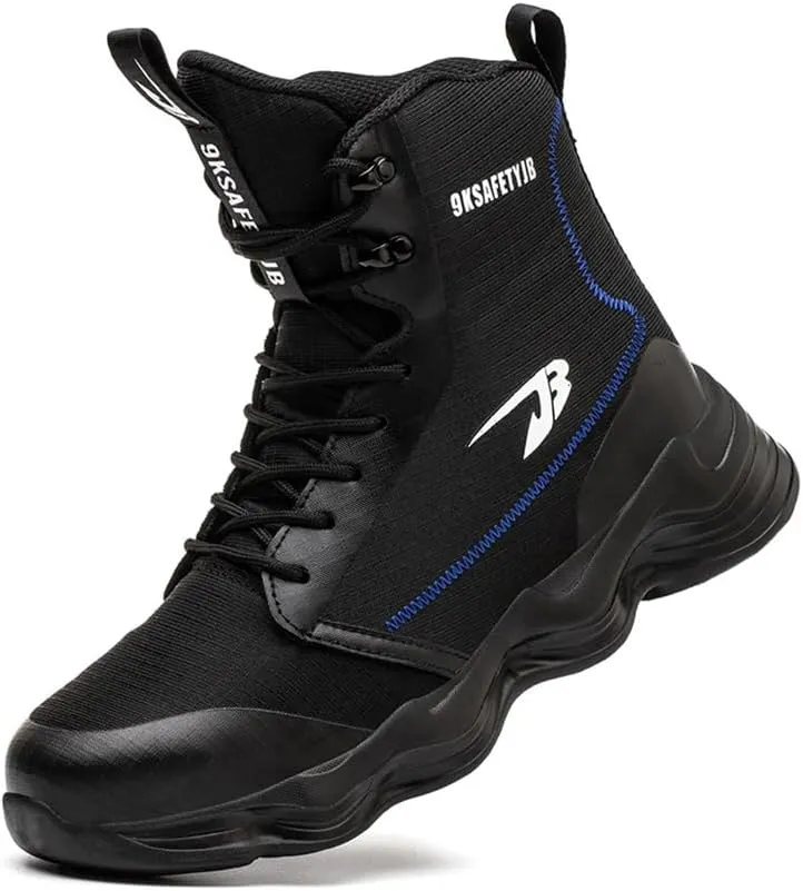 Steel Toe Work Shoes for Men Women Lightweight Comfortable Industrial & Construction Safety Lightweight Footwear