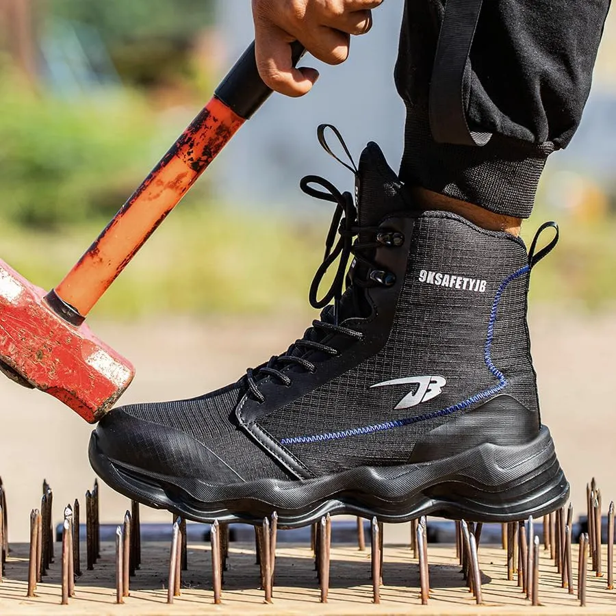 Steel Toe Work Shoes for Men Women Lightweight Comfortable Industrial & Construction Safety Lightweight Footwear