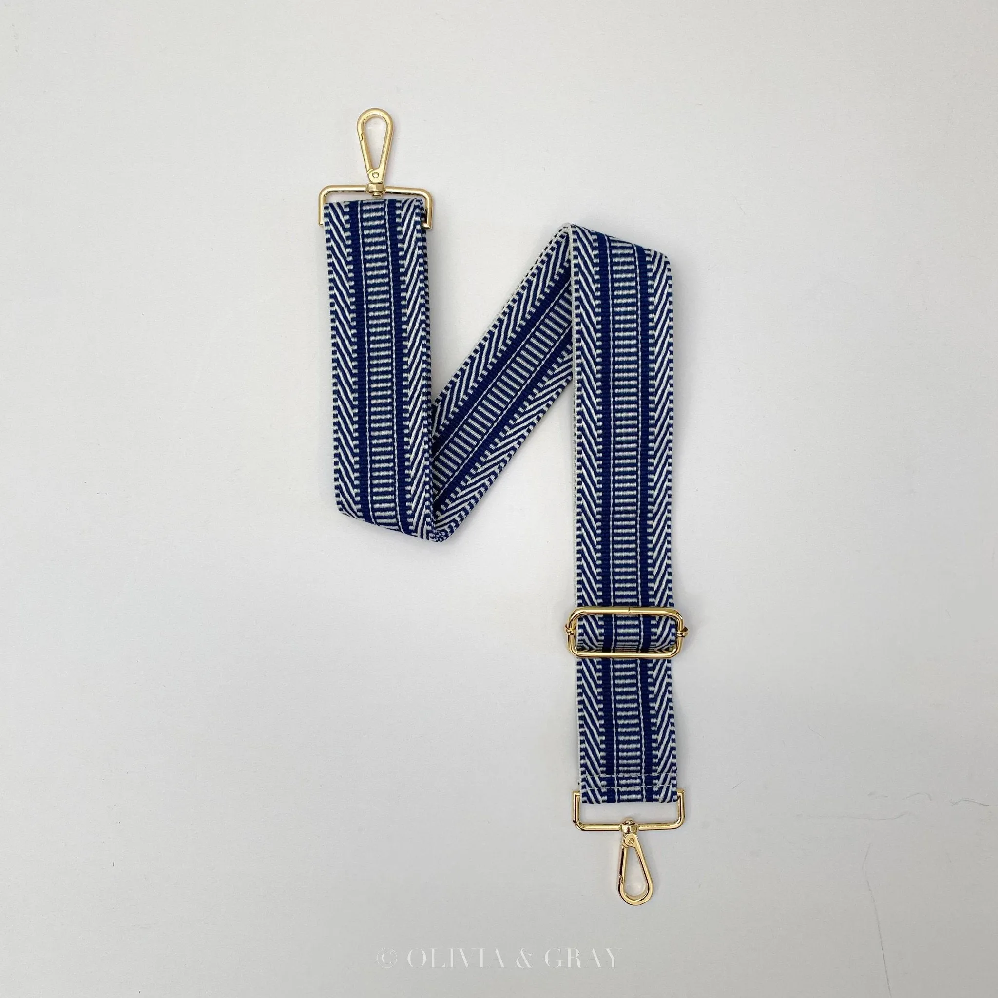 Stripe Pattern Stylish Detachable Bag Straps