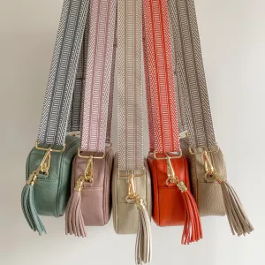 Stripe Pattern Stylish Detachable Bag Straps