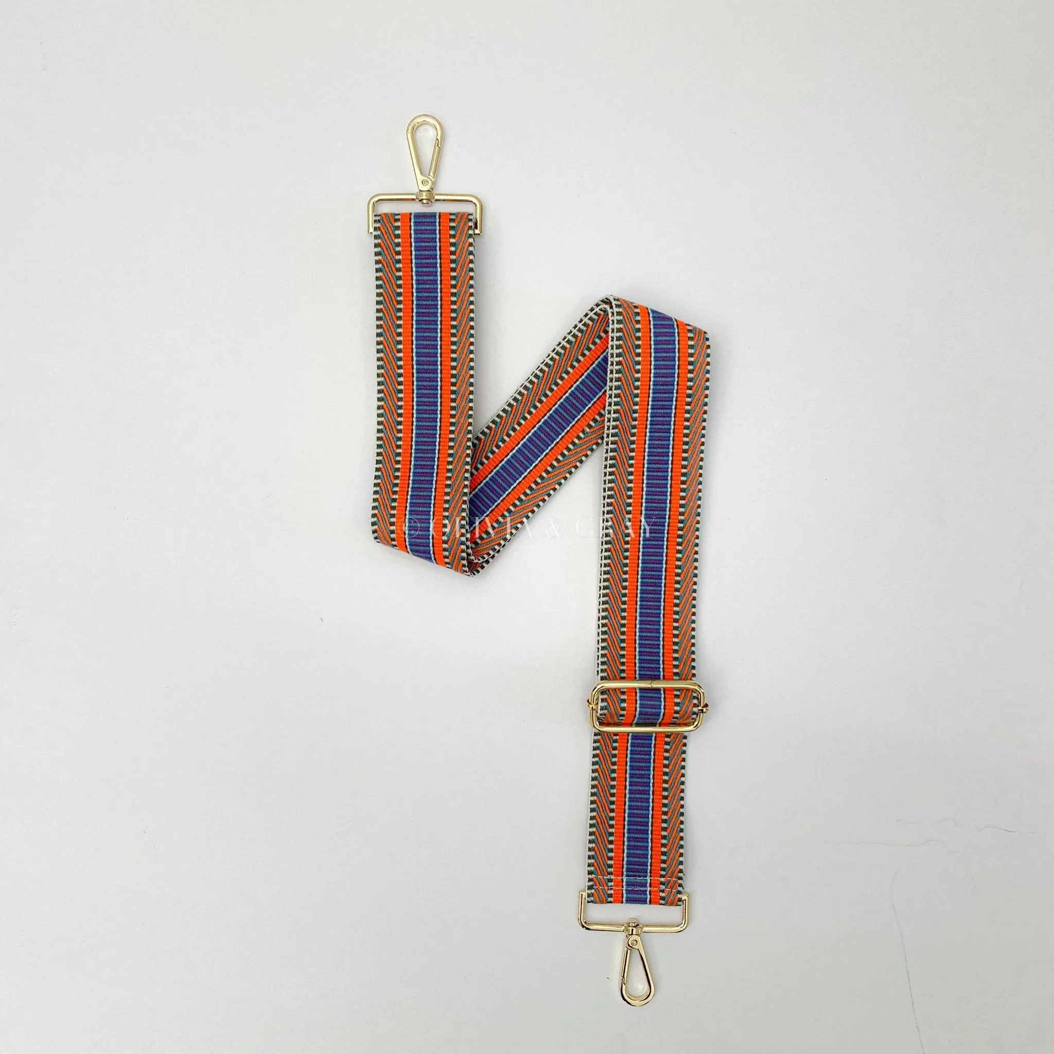 Stripe Pattern Stylish Detachable Bag Straps