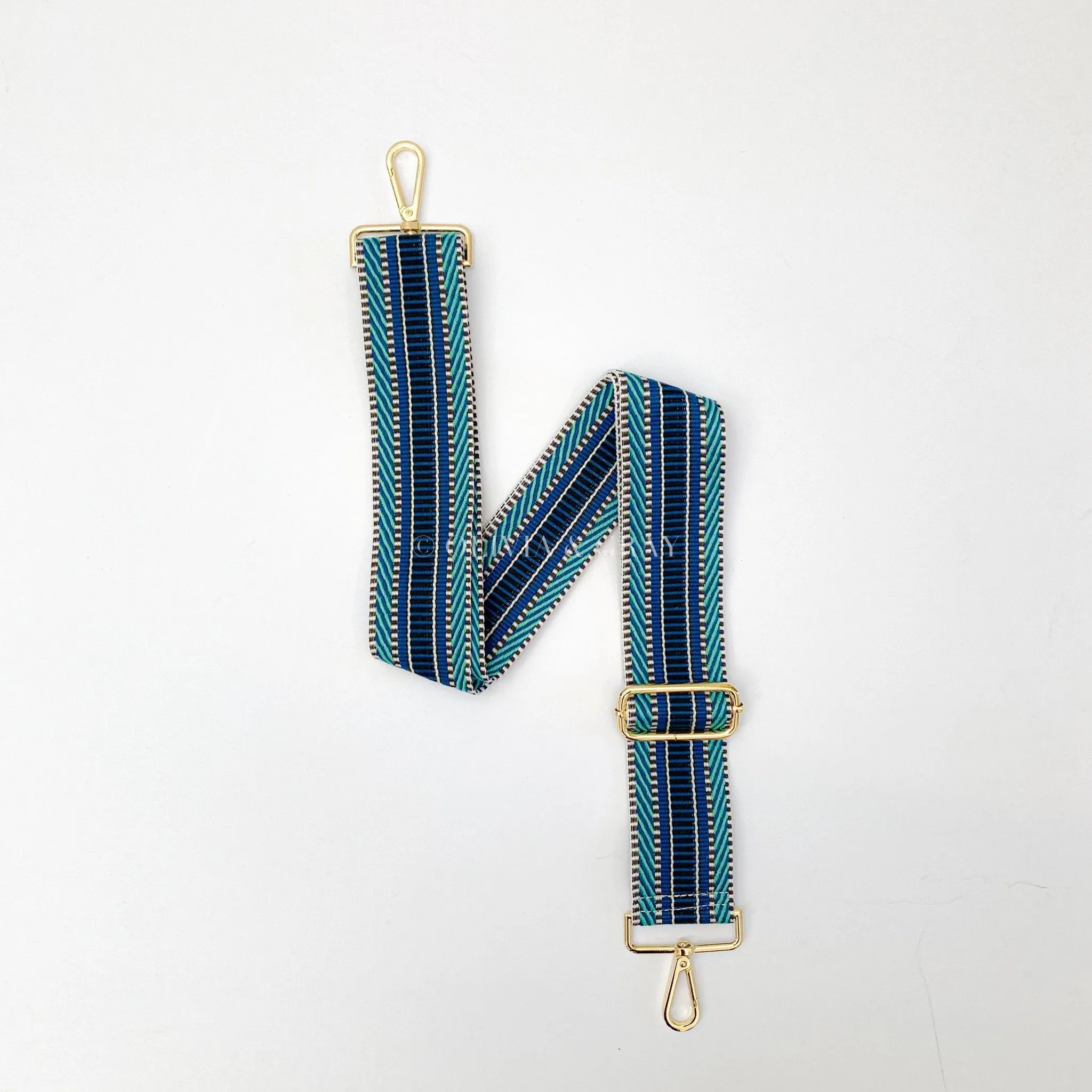 Stripe Pattern Stylish Detachable Bag Straps