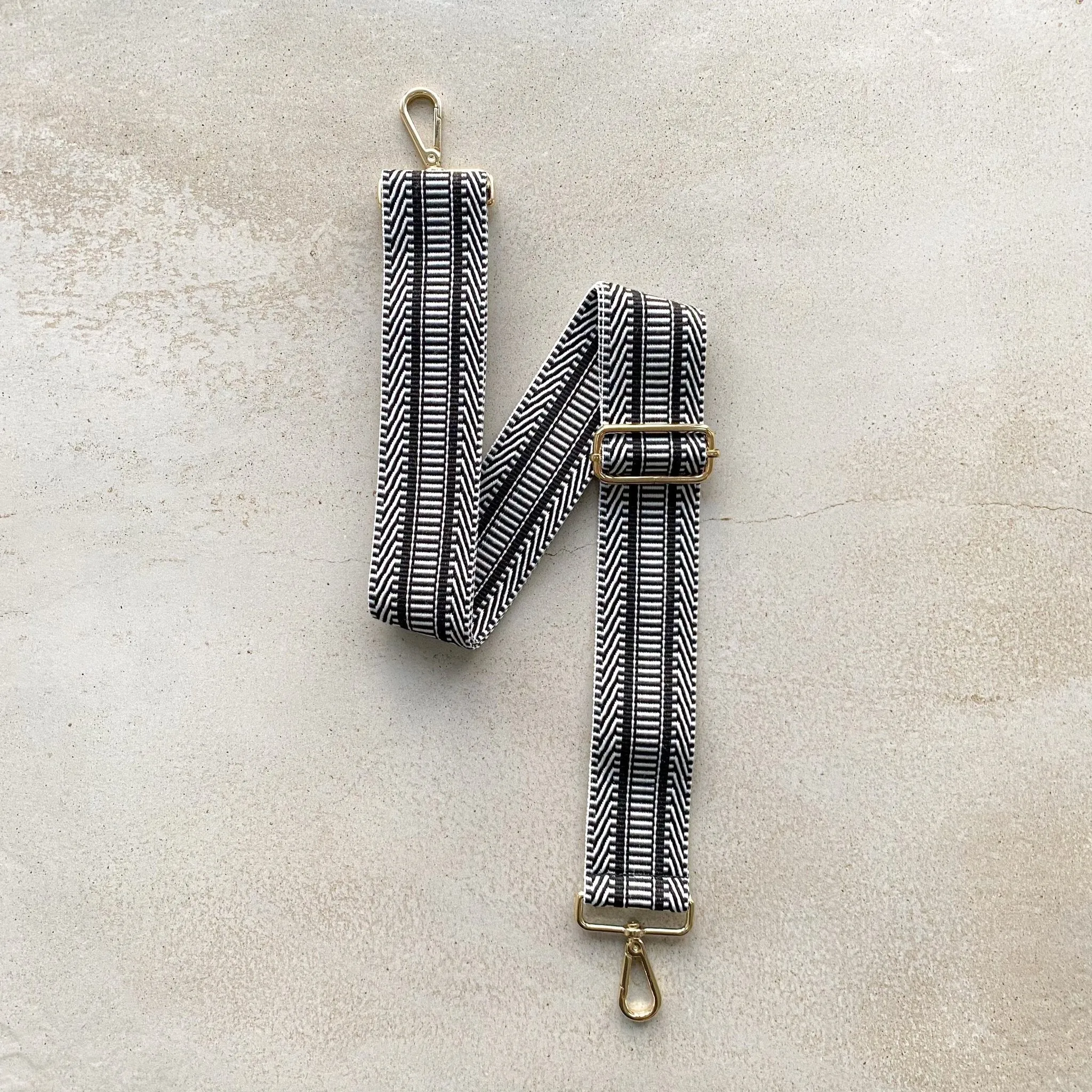 Stripe Pattern Stylish Detachable Bag Straps