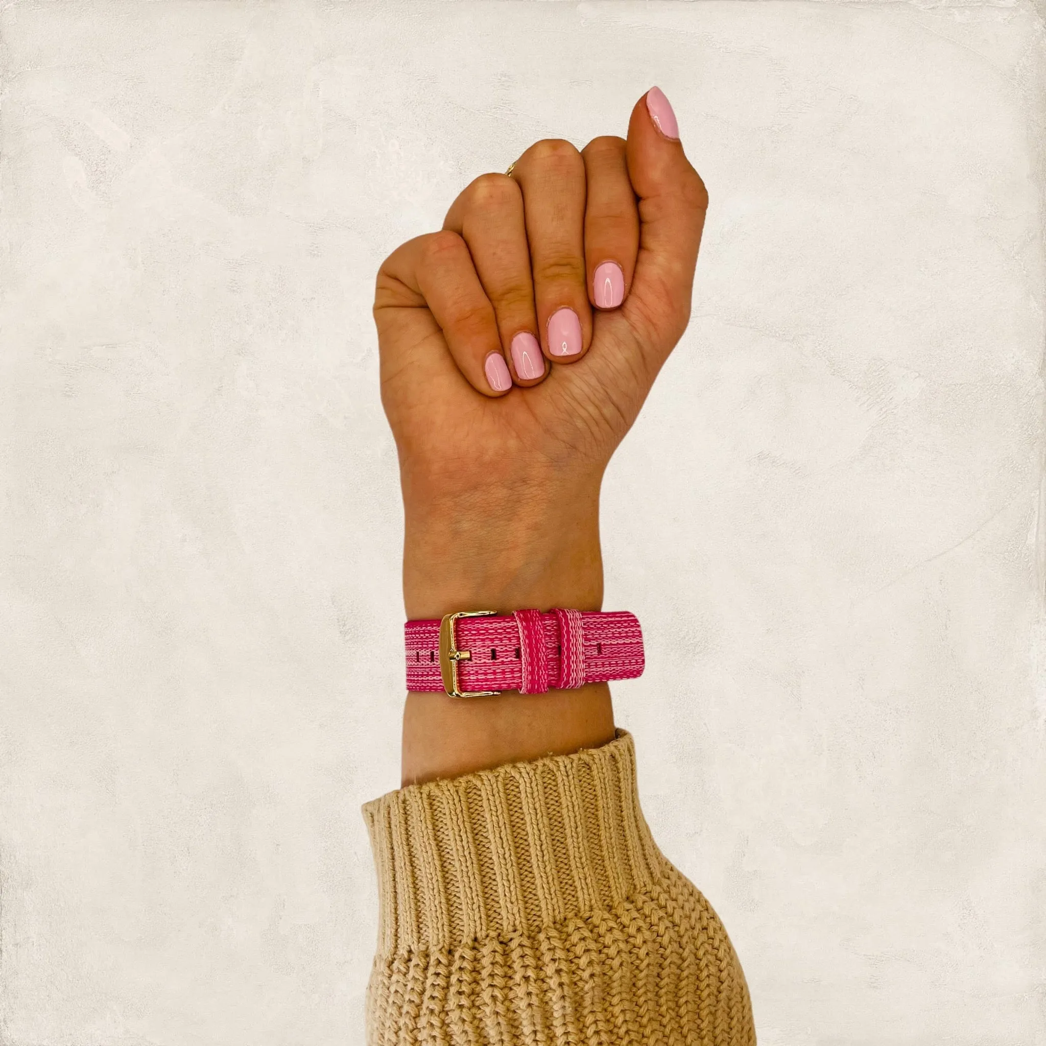Stylish Canvas Watch Straps Compatible with Withings ScanWatch Horizon