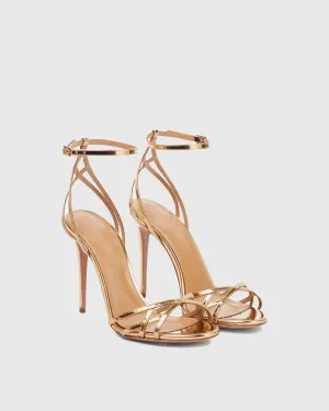 Tamara Metallic Chiasma Strap Sandals