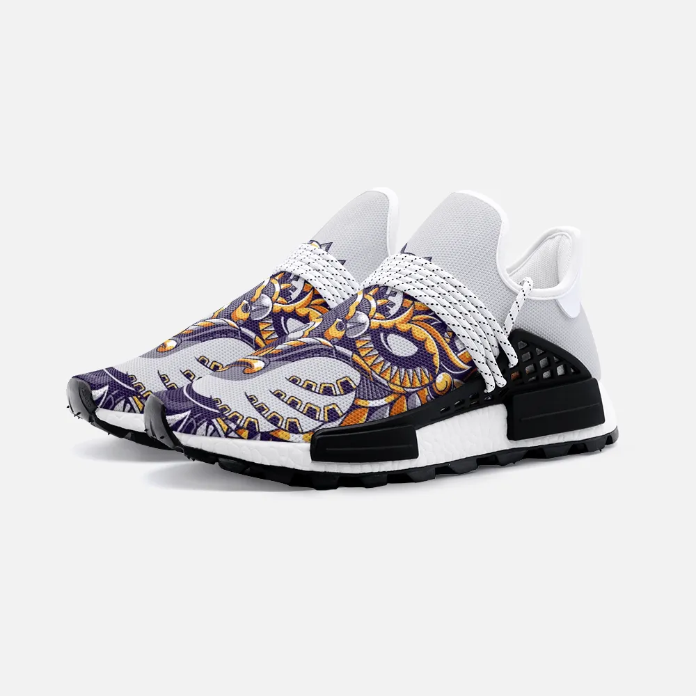 Tiger mandala Unisex Lightweight Custom shoes