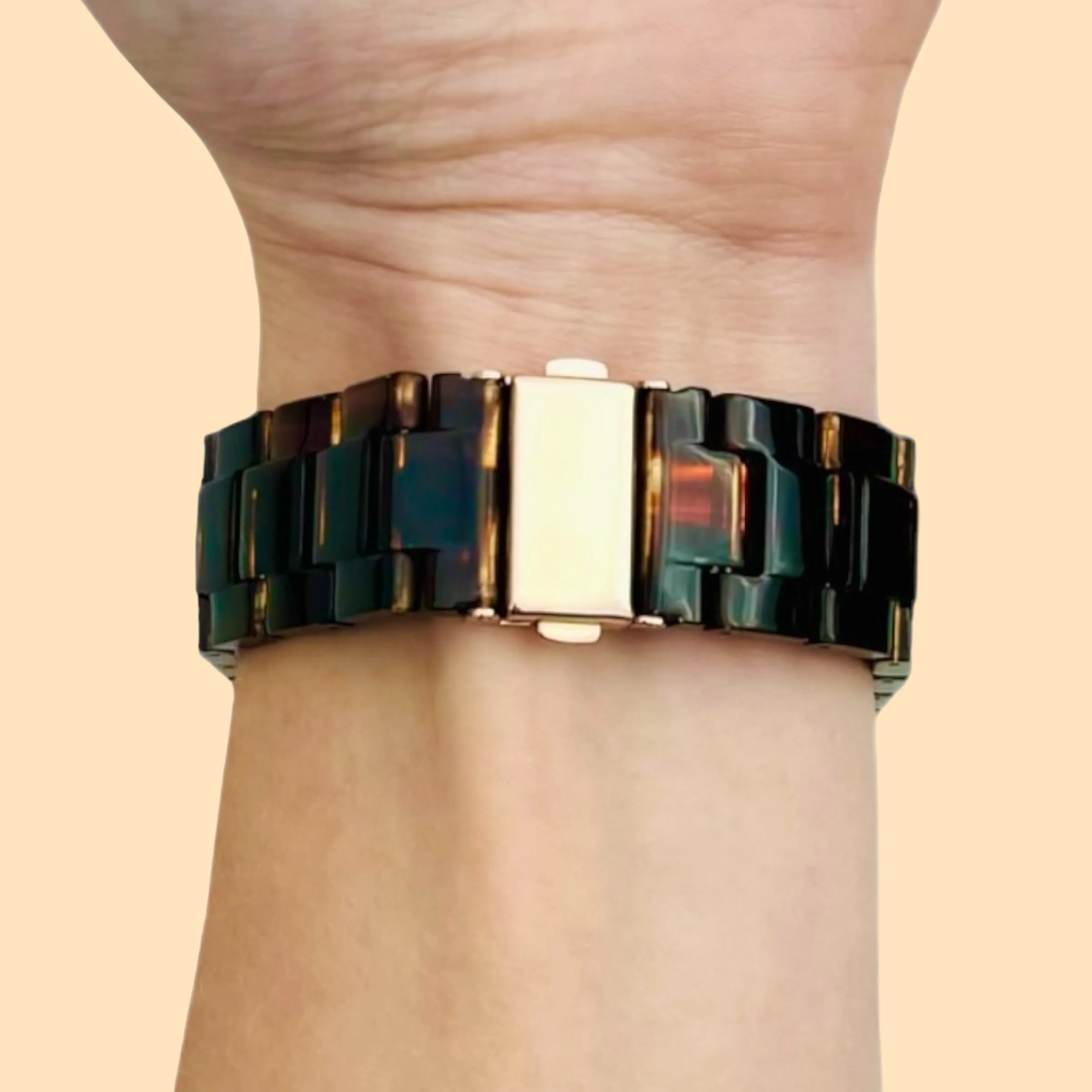 Universal 18mm Straps Stylish Resin Watch Strap