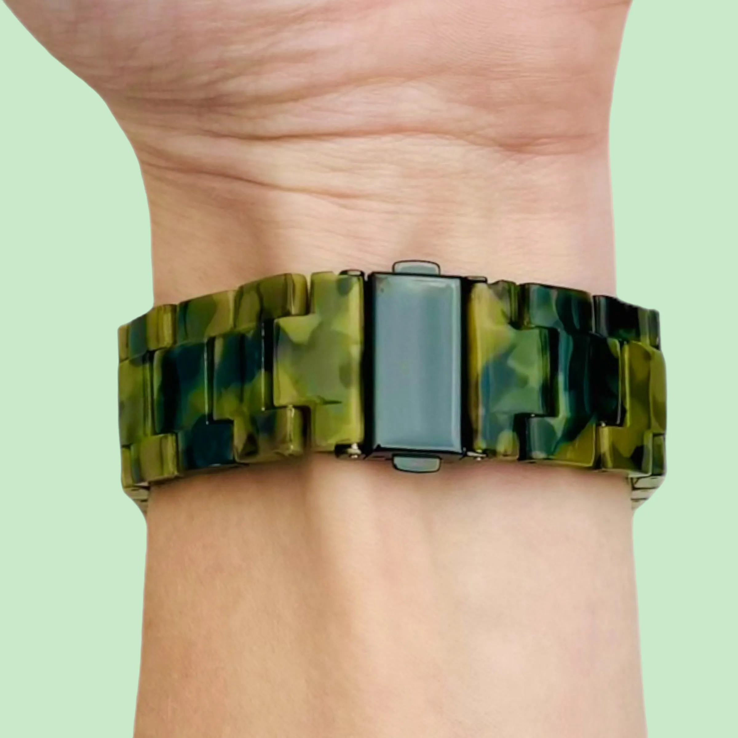 Universal 20mm Straps Stylish Resin Watch Strap