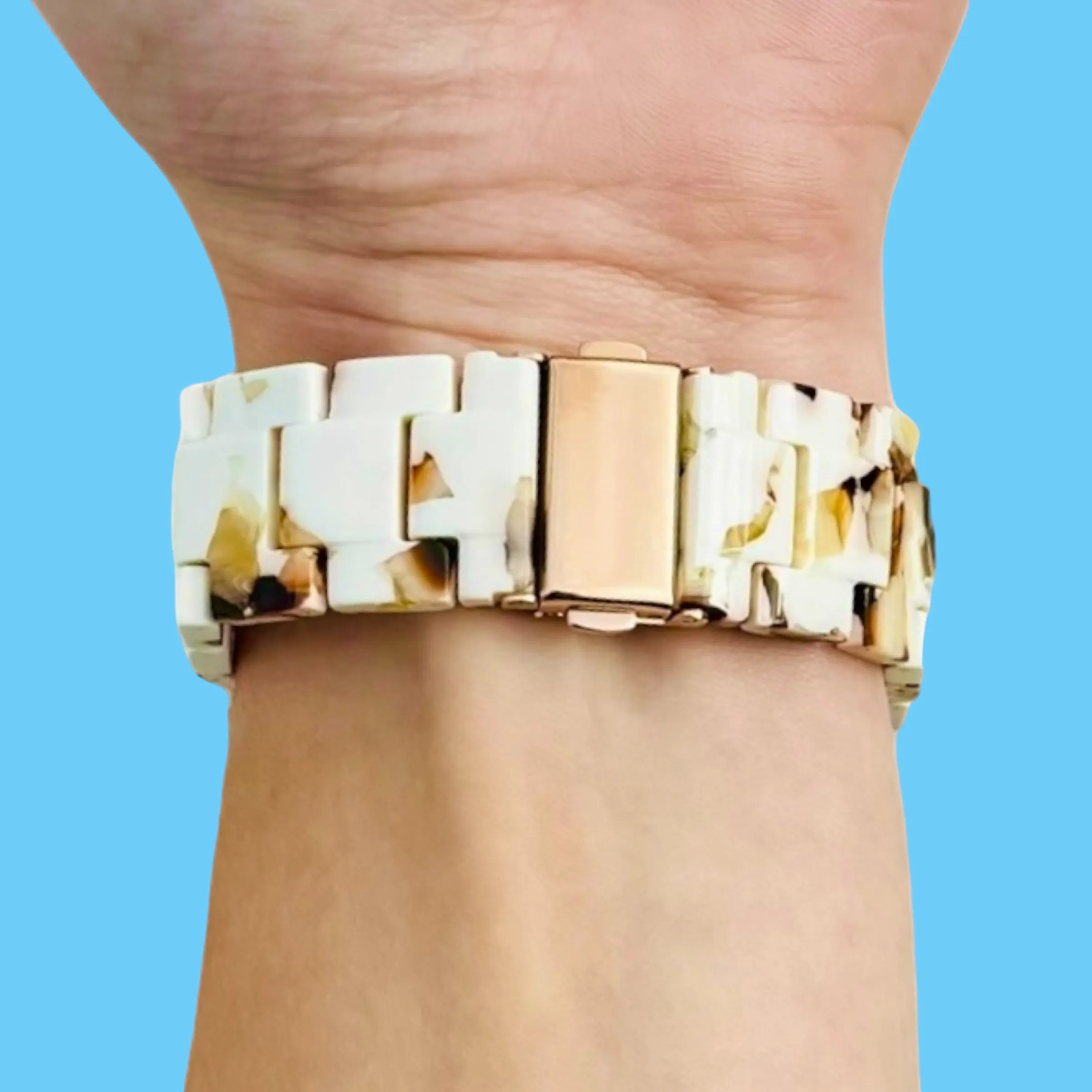 Universal 20mm Straps Stylish Resin Watch Strap
