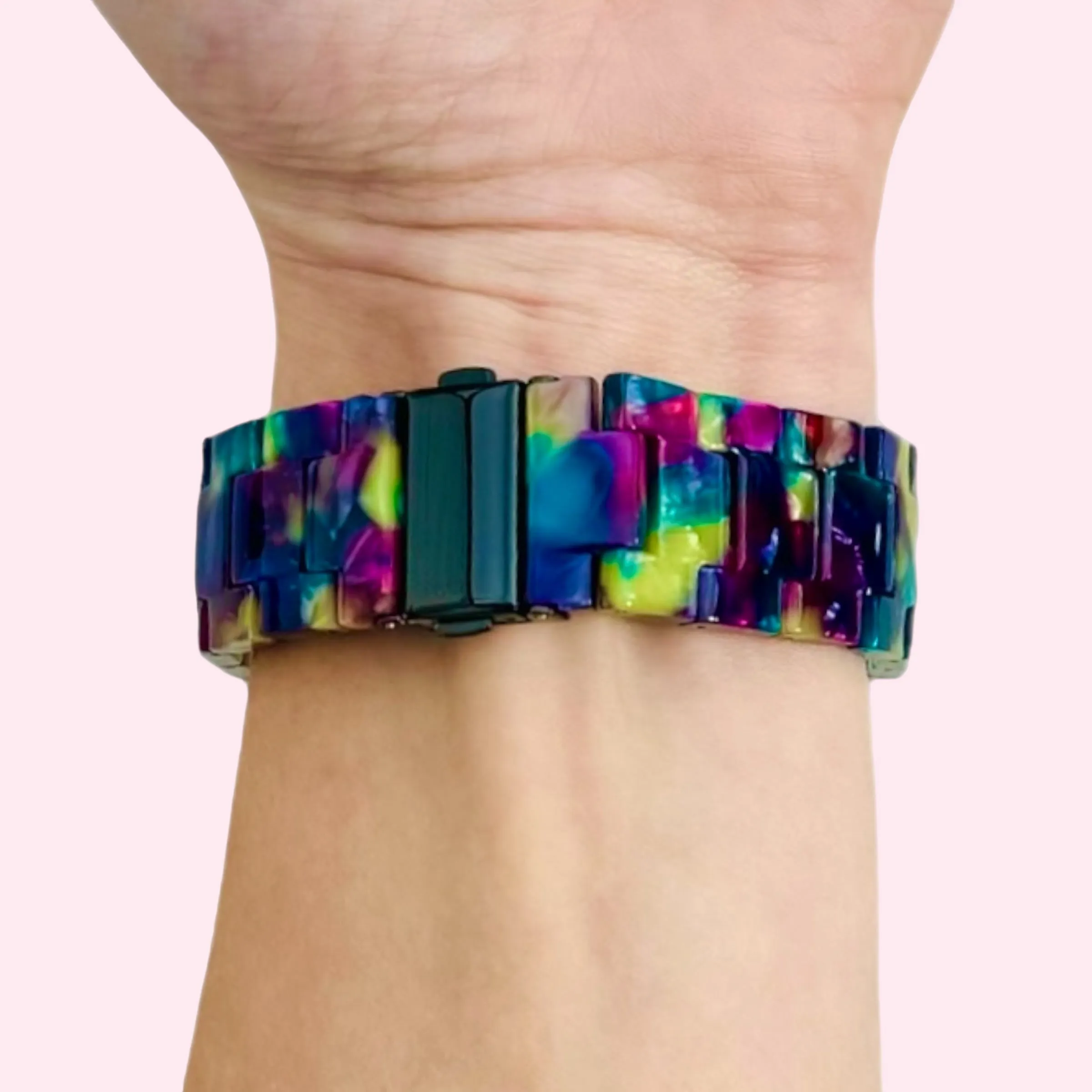 Universal 20mm Straps Stylish Resin Watch Strap