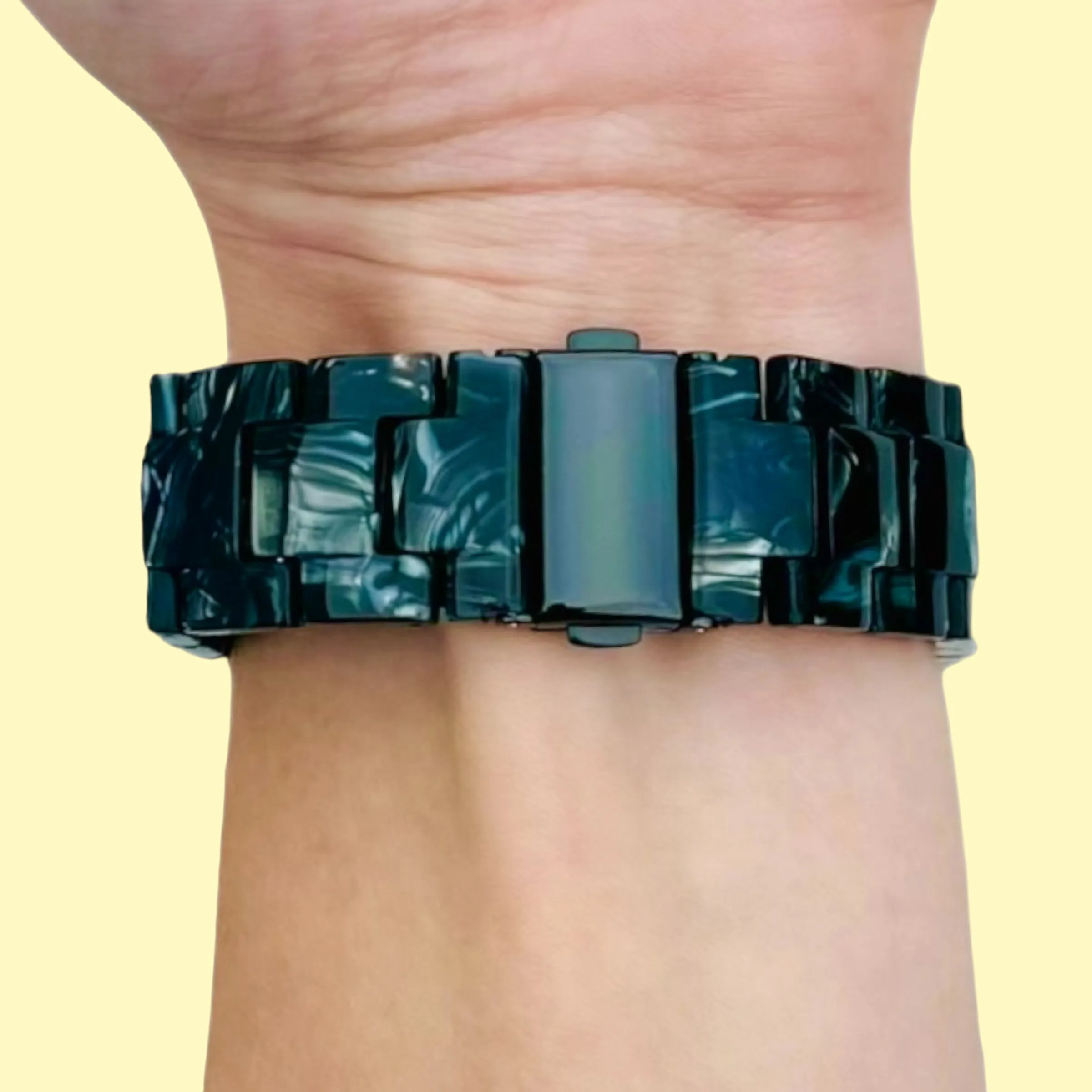 Universal 20mm Straps Stylish Resin Watch Strap