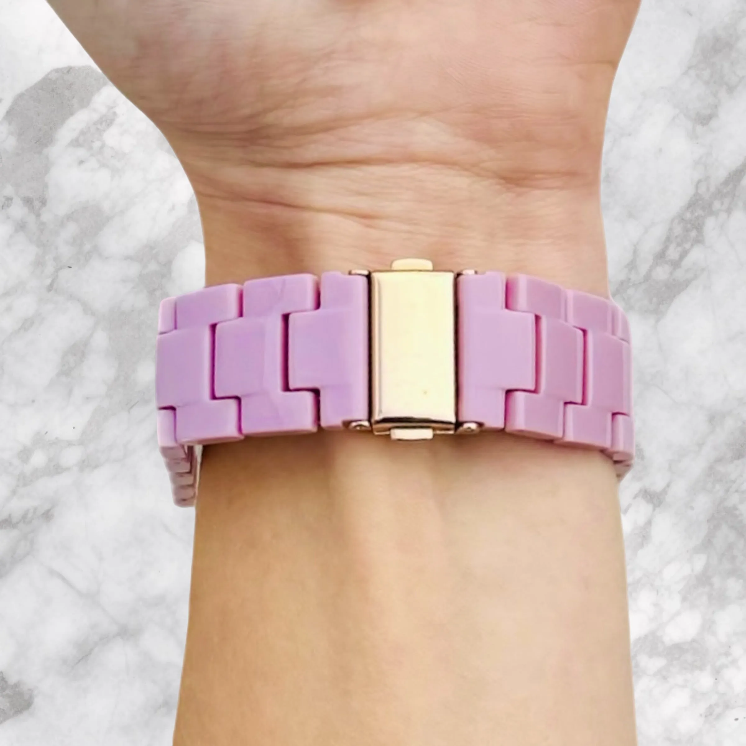 Universal 20mm Straps Stylish Resin Watch Strap