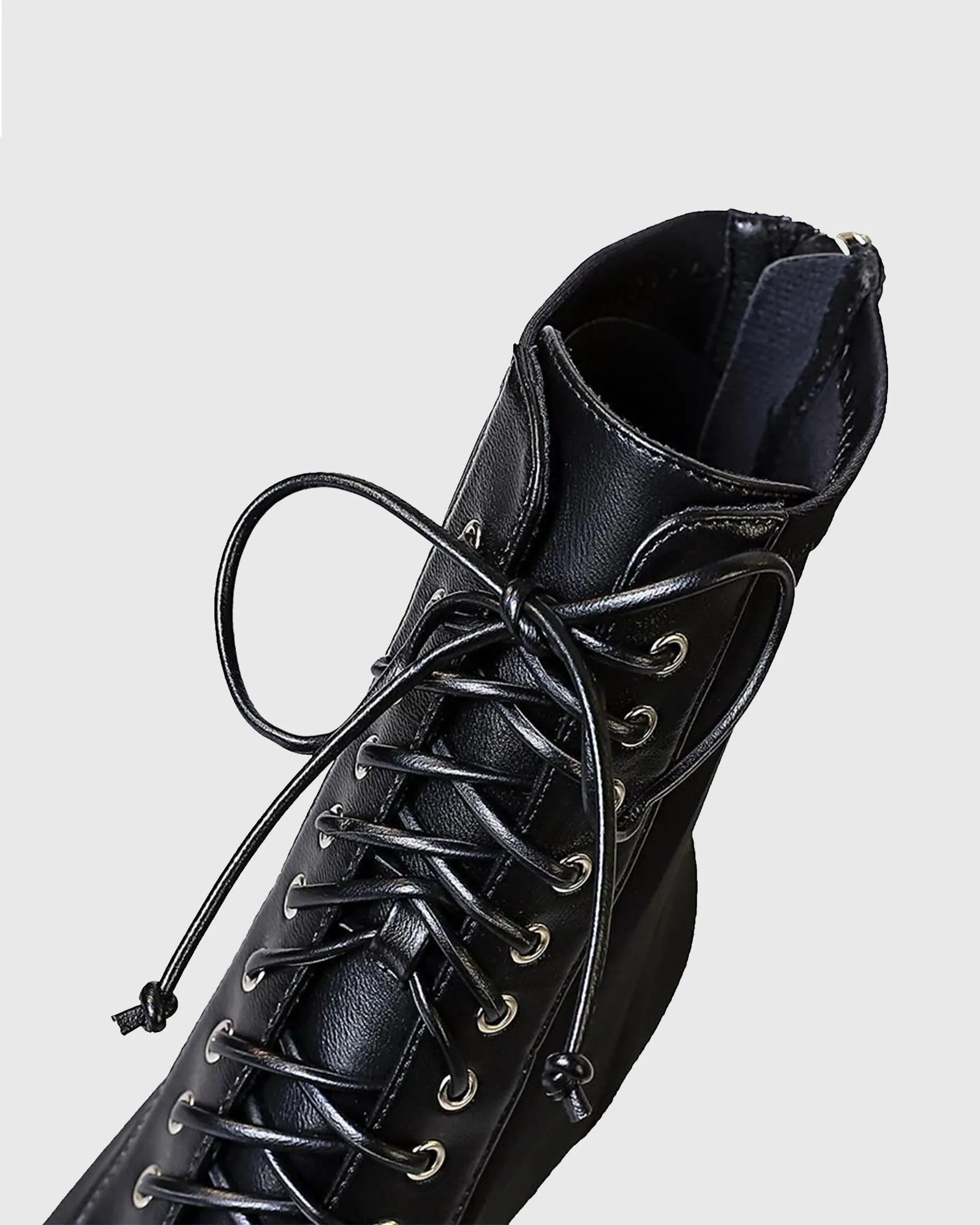 Valda Lace Up Ankle Boots