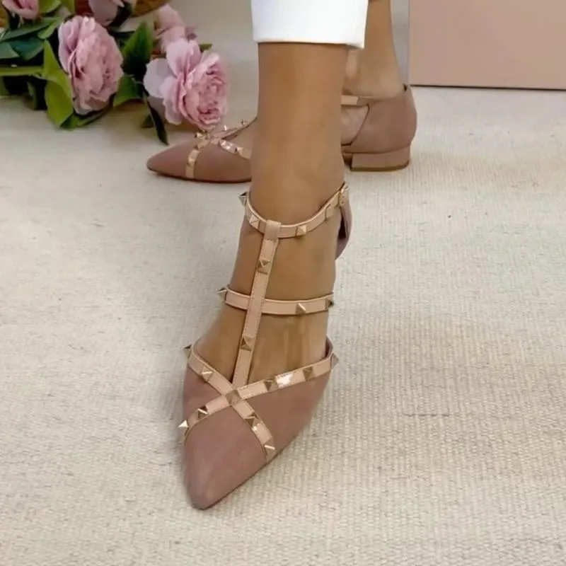 Women's Chic Studded Flats